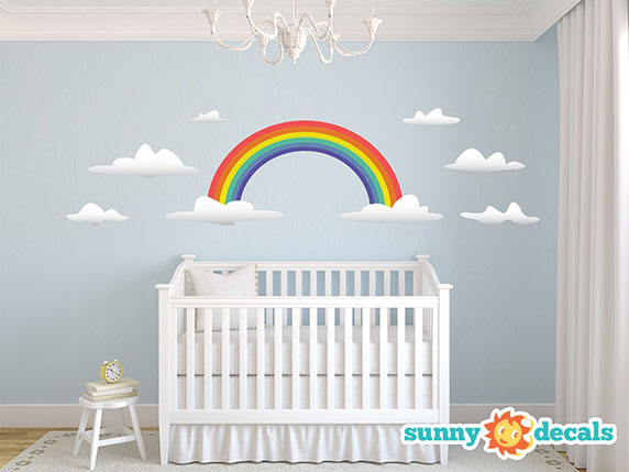 Rainbow Wall Decals