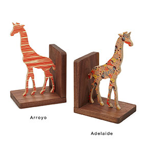 Giraffe Bookends