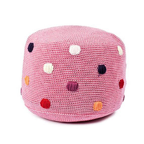 Pink Dot Pouf